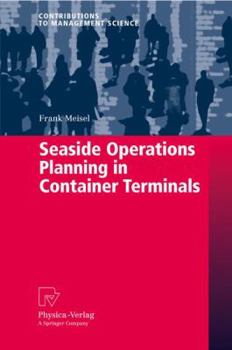 Hardcover Seaside Operations Planning in Container Terminals Book