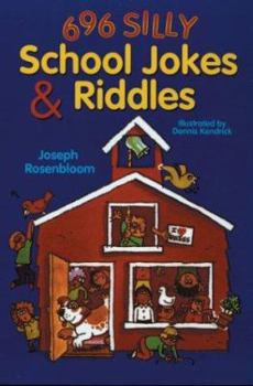 Paperback 696 Silly School Jokes & Riddles Book