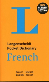 Paperback Langenscheidt Pocket Dictionary French Book