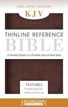 Hardcover Thinline Reference Bible-KJV Book