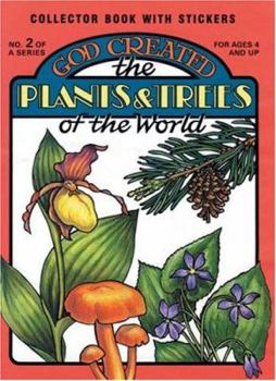 Paperback God Created the Plants & Trees of the World Book