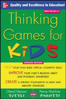 Paperback Thinking Games for Kids Book