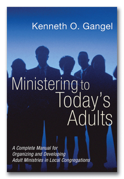 Paperback Ministering to Today's Adults Book