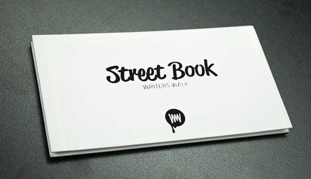 Hardcover Street Book: Writer's Walk Book