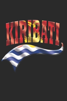 Paperback Kiribati Notebook: Kiribati Notebook - college book - diary - journal - booklet - memo - composition book - 120 sheets - Dot Grid paper 6 Book
