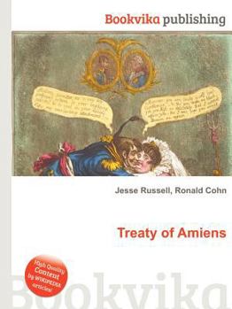 Paperback Treaty of Amiens Book