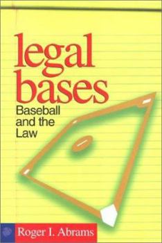 Hardcover Legal Bases: Baseball and the Law Book