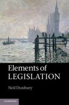 Hardcover Elements of Legislation Book