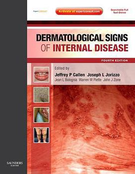 Hardcover Dermatological Signs of Internal Disease Book