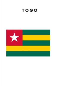 Paperback Togo: Country Flag A5 Notebook to write in with 120 pages Book