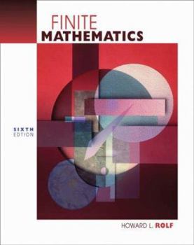 Hardcover Finite Mathematics [With CD-ROM] Book