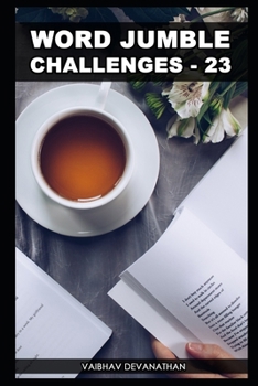 Paperback Word Jumble Challenges - 23 Book