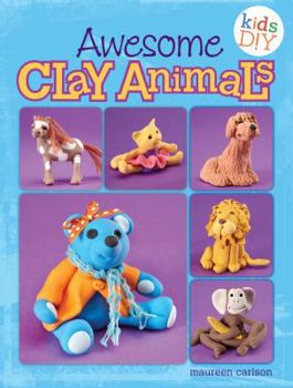 Paperback Awesome Clay Animals Book