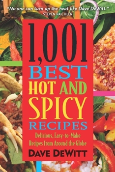 Paperback 1,001 Best Hot and Spicy Recipes Book