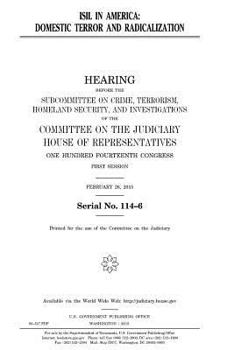 Paperback ISIL in America: domestic terror and radicalization Book