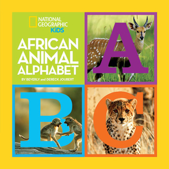 Hardcover African Animal Alphabet Book