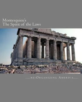 Paperback Montesquieu's The Spirit of the Laws Book