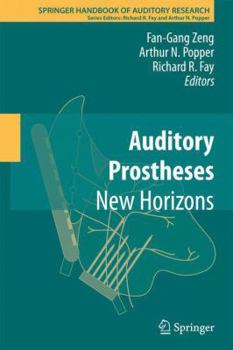 Paperback Auditory Prostheses: New Horizons Book