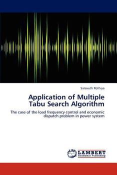 Paperback Application of Multiple Tabu Search Algorithm Book