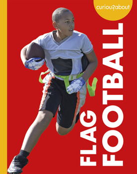 Library Binding Curious about Flag Football Book
