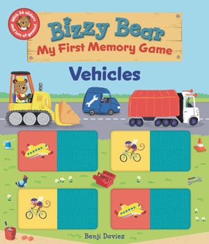 Board book Bizzy Bear: My First Memory Game: Vehicles Book