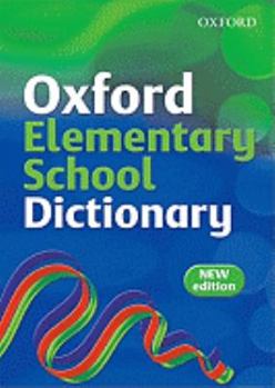 Hardcover Oxford Elementary School Dictionary Book