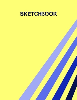Paperback Sketchbook: 100 Blank Pages, 8.5 x 11, Sketch Pad for Drawing, Doodling and Painting Book