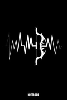 Notebook: Archery Notizbuch A5 punktierte 110 Seiten, Notizheft / Tagebuch / Reise Journal, perfektes Geschenk für Sie Ihre Familie und Freunde ... für Liebhaber des Bogenschießens. Dies