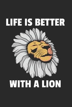 Löwe Notizbuch: Löwe Notizbuch für Liebhaber / Notizheft / Notizblock A5 (6x9in) Dotted Notebook / Punkteraster / 120 gepunktete Seiten (German Edition)