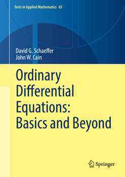 Hardcover Ordinary Differential Equations: Basics and Beyond Book