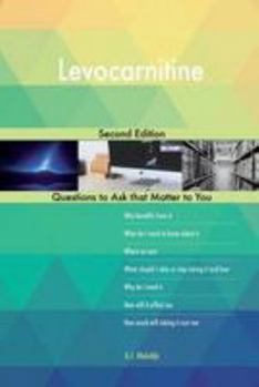Paperback Levocarnitine; Second Edition Book