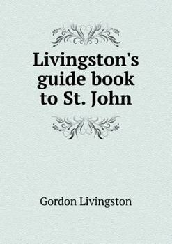 Paperback Livingston's guide book to St. John Book