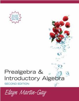 Paperback Prealgebra & Introductory Algebra Book