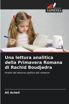 Paperback Una lettura analitica della Primavera Romana di Rachid Boudjedra [Italian] Book