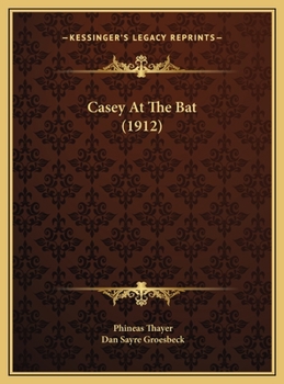 Hardcover Casey At The Bat (1912) Book