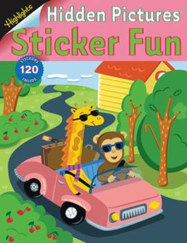 Paperback Hidden Pictures Sticker Fun Volume 3 [With 120 Stickers] Book
