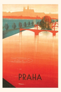Paperback Vintage Journal Prague Book