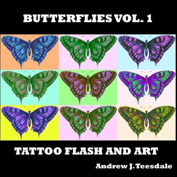 Paperback Butterflies Vol. 1: Tattoo Flash and Art Book
