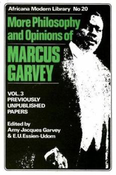 Paperback More Philosophy and Opinions of Marcus Garvey Volume III Book