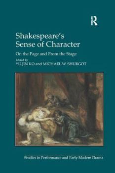 Paperback Shakespeare's Sense of Character: On the Page and from the Stage Book