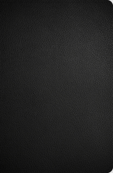 Leather Bound CSB Giant Print Reference Bible, Optimal Type, Digital Study Edition, Black Genuine Leather Book