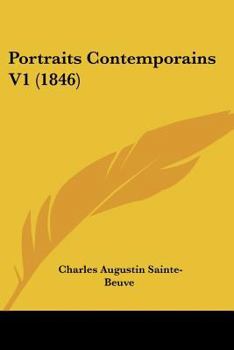 Paperback Portraits Contemporains V1 (1846) Book