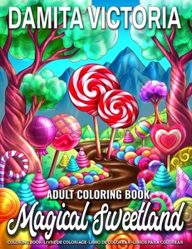 Paperback Magical Sweetland: An Adult Coloring Book of Enchanted Sweets Kingdom Delights Book