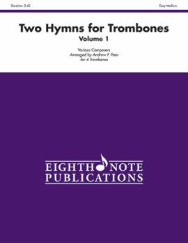 Paperback Two Hymns for Trombones, Vol 1: Score & Parts Book