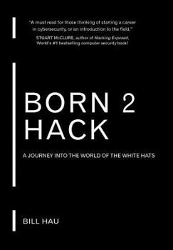 Hardcover Born 2 Hack (Black) Hardback Book
