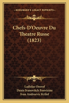 Paperback Chefs-D'Oeuvre Du Theatre Russe (1823) [French] Book