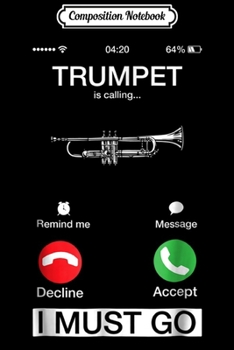 Composition Notebook: Trombone - Bacon Music Trombonist Marching Band Gift Journal/Notebook Blank Lined Ruled 6x9 100 Pages