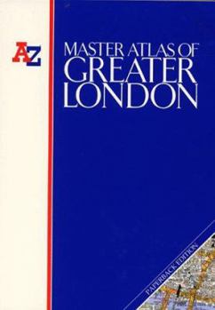 Paperback A-Z Master Atlas of Greater London Book