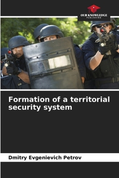 Paperback Formation of a territorial security system Book