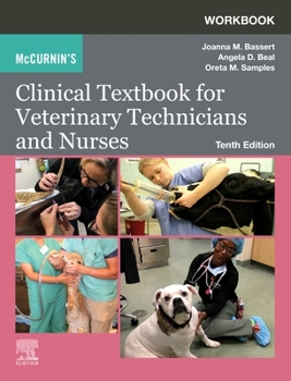 Paperback Workbook for McCurnin's Clinical Textbook for Veterinary Technicians and Nurses Book